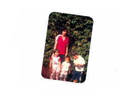 Coffee Plantation. 1983. Helena. Yumi. Takashi. Koji.